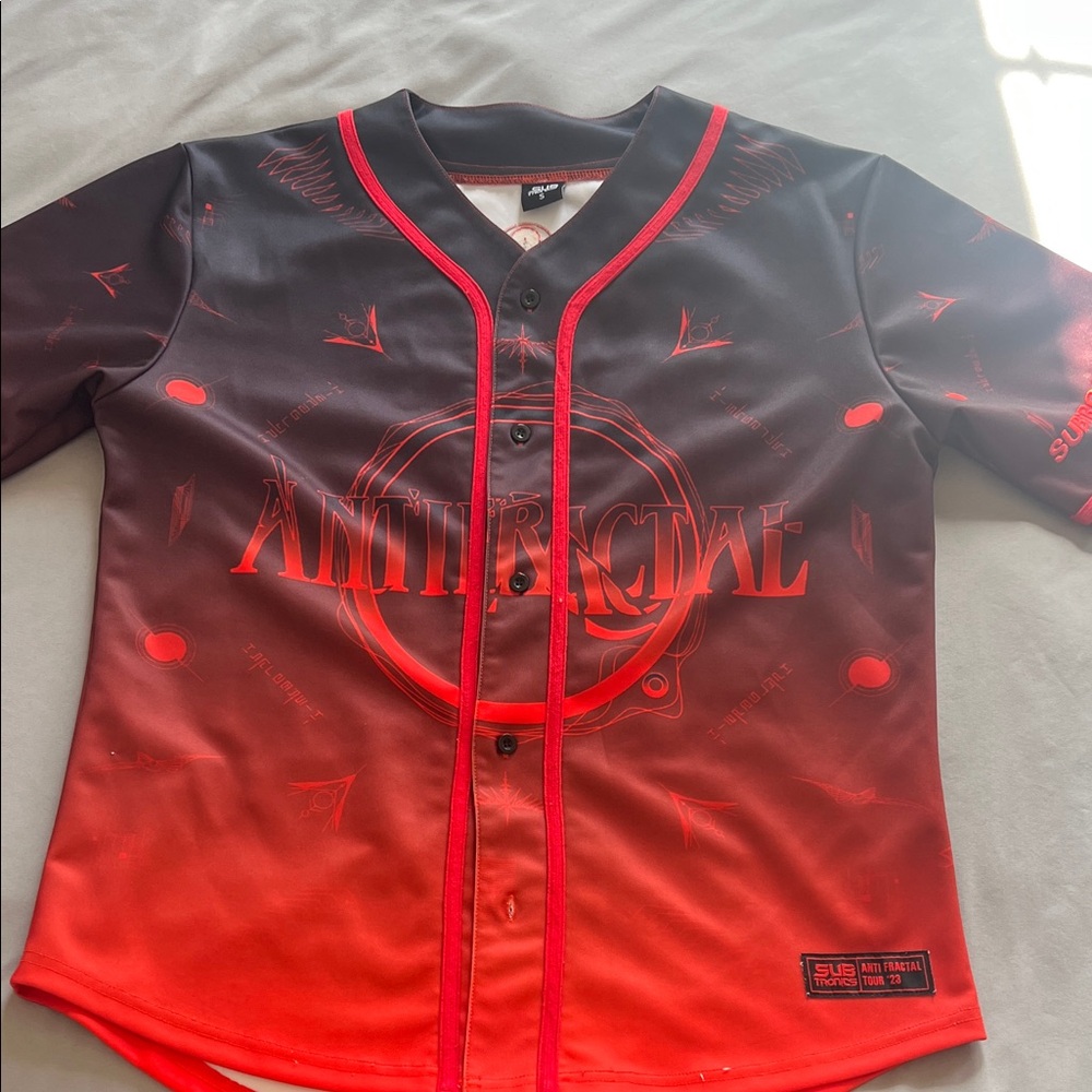 Subtronics Anti Fractal Baseball Jersey